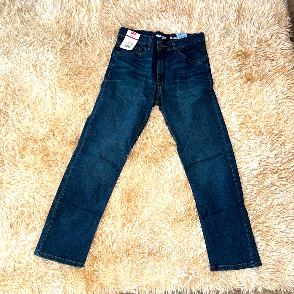 🆕 Wrangler Kid's Blue Jeans - 14 Reg